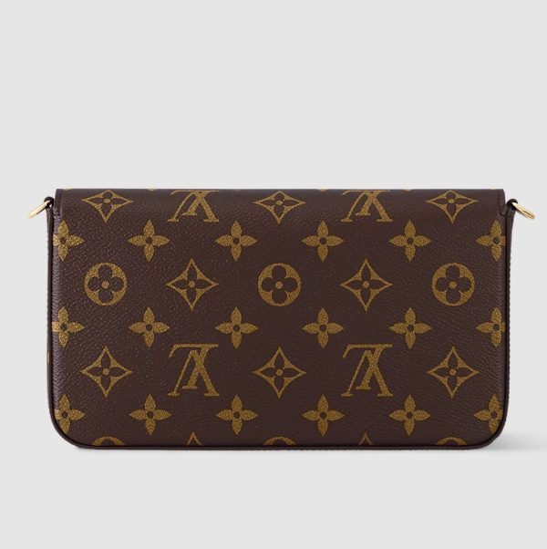 Louis Vuitton Félicie Pochette Bag M81896 – Monogram Canvas Designer LV Handbag - Image 9